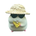 thumbnail image 1 of Bonitos Adornos De Hámster, Figura De Animal Para Decoración De Coche, Decoración De Pascua, Estilo F Sunnimix estatuilla de animales, 1 of 8