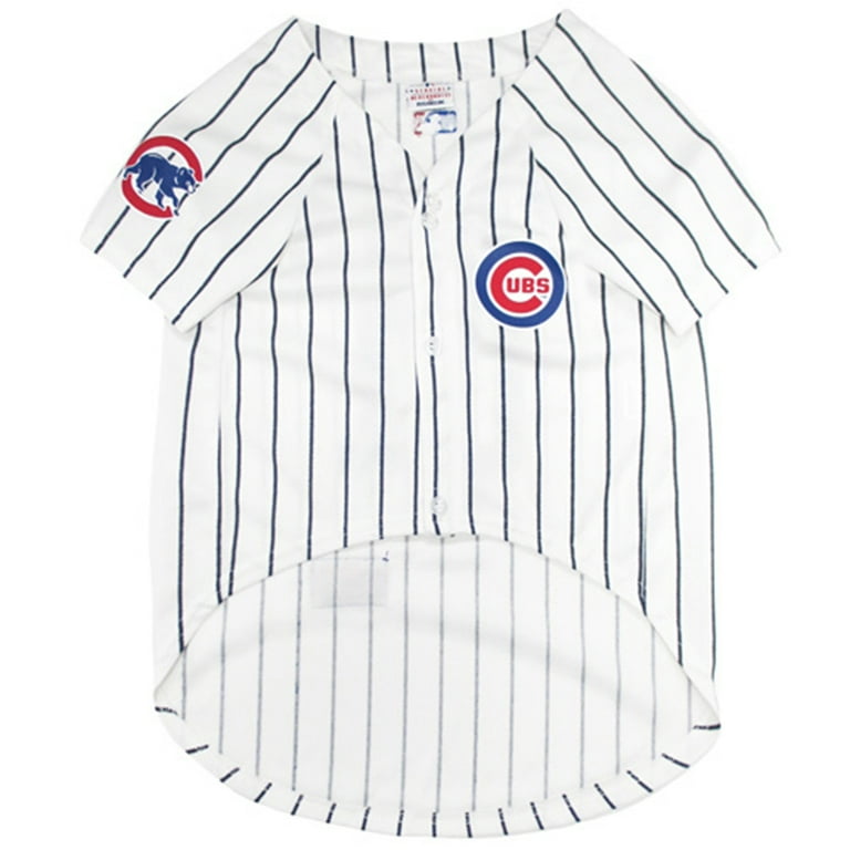 Pets First MLB Chicago Cubs Mesh Jersey for Dogs and Cats Licensed Soft Poly Cotton Sports Jersey XXX Large