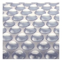 Clear 12 ft x 28 ft Rectangle Solar Cover | 1200 Series | Heat Retaining Blanket for Rectangular Inground & Above Ground Swimming Pools | Use Sun to Heat Pool | Bubble Heating Blankets