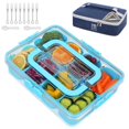 thumbnail image 1 of Snack Box WETRBWEH, bolsa térmica aislante con 8 compartimentos, 1 of 7