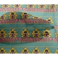 thumbnail image 4 of oneOone Viscose Chiffon Fabric Floral Block Print Fabric By Yard 42 Inch Wide, 4 of 4