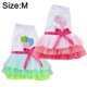 thumbnail image 2 of 2 ropa para mascotas, falda fresca de tul de verano para perros, falda mixta roja y verde para mascotas MFZFUKR m, 2 of 6