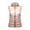 Pink, variant on Gaexia Vest for Women Winter,Lightweight Warm Winter Down Vest Sleeveless Quilted Gilet Jacket With Slim Fit Short Design for Women Outerwear