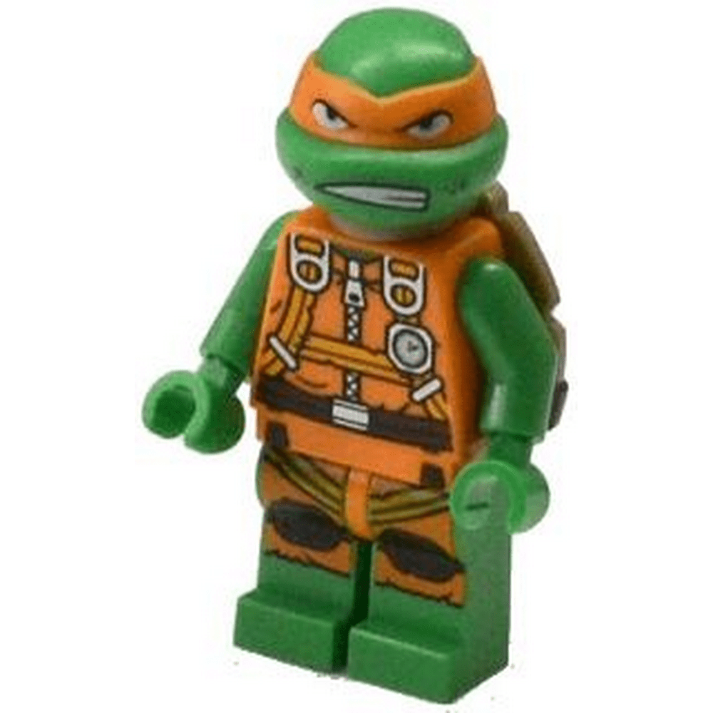 LEGO TMNT Michelangelo - Jumpsuit Minifigure - Walmart.com - Walmart.com