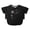 Z-Black231, variant on Child Girls Trendy T-Shirts Short Sleeve Casual Floral Print Curved Hem Tees Shirt Everyday Round Neck Pullover Youth Soft Breathable Tops