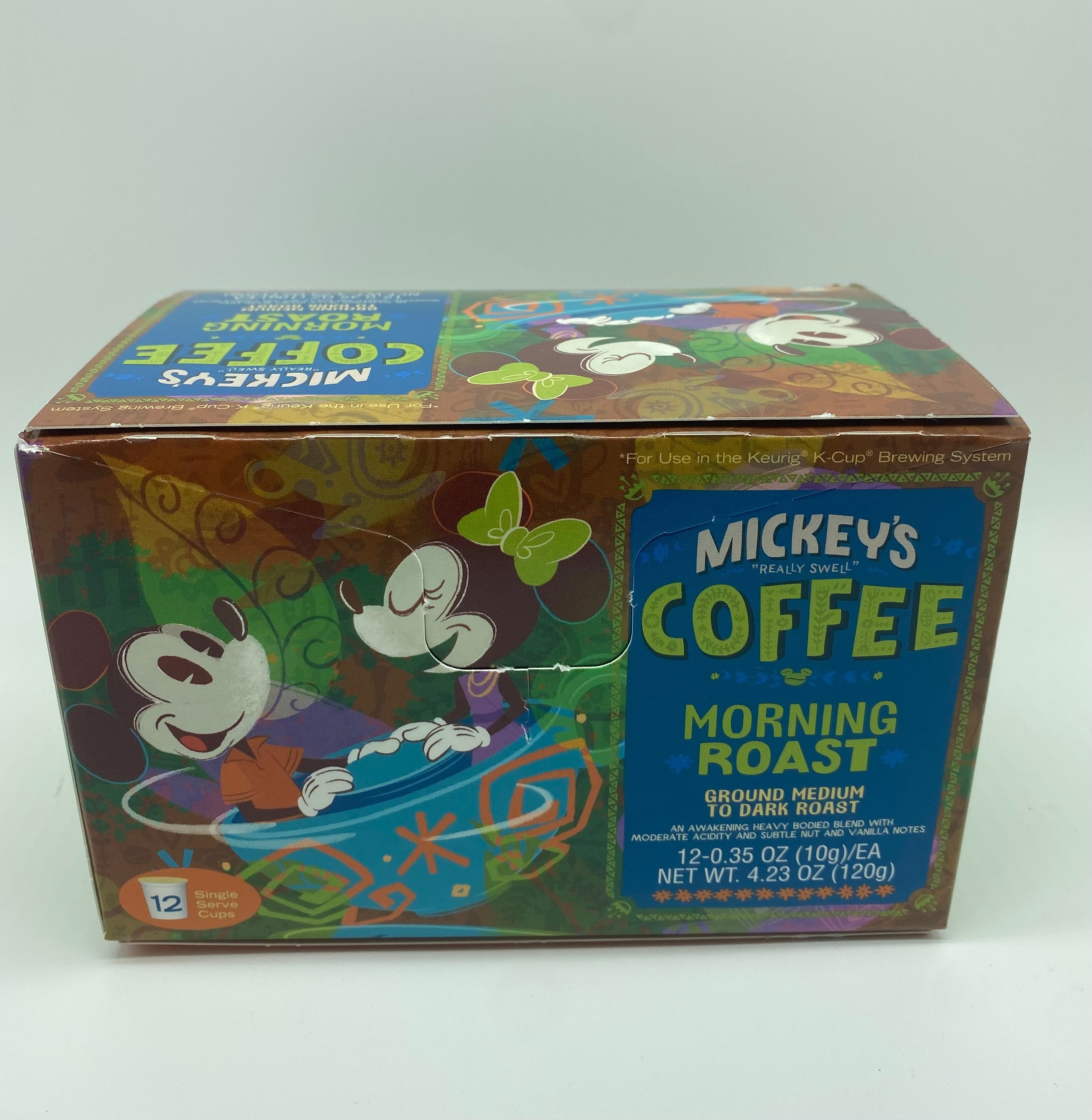 Disney Mickey's Really Swell Coffee Hazelnut Flavored 12 Keurig K