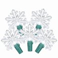 thumbnail image 1 of Luces de Navidad Holiday Time Juego de 50 Luces LED de Copos de Nieve, 1 of 2