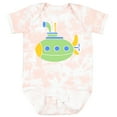 thumbnail image 3 of Inktastic Cute Green Submarine Boys or Girls Baby Bodysuit, 3 of 5