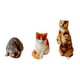 thumbnail image 3 of 3 figuras de a escala 1/64, minifiguras de , simulación de colección, gatitos de resina en diferentes poses para manualidades y adornos del Estilo A, 3 of 8