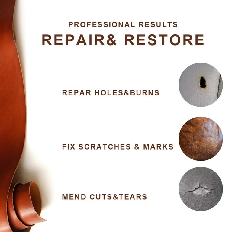 1pc Leather Refurbishing & Repair Cream (60ml) For Car Seat, Sofa
