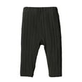 thumbnail image 6 of WhouRiu Infant Girl's Pants Ribbed Knitted Elastic Waist Leggings Baby Soft Cozy Active Fall Winter Trousers Multi-color,Sized 9-12 M, 6 of 8