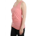 thumbnail image 2 of Chic Pink Cotton Blend Tank Top, 2 of 7