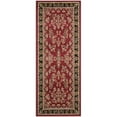 thumbnail image 2 of SAFAVIEH Lyndhurst Isadora Floral Area Rug, Red/Black, 10' x 14', 2 of 8