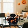 thumbnail image 3 of Halloween Decoration Candlestick Table Decoration Pumpkin Bat Design Multifunctional Storage Rack Easy Install Clean for Halloween Home Dining Table Coffee Table, 3 of 3