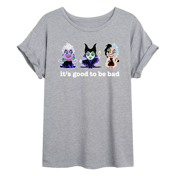 Disney Villains - Villian Symbols - Juniors Ideal Flowy Muscle T-Shirt