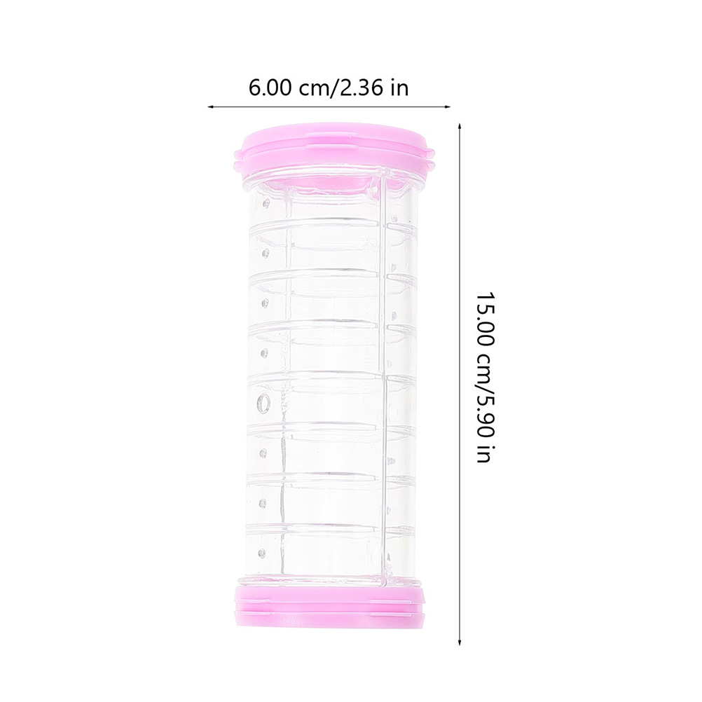 TOYMYTOY 16Pcs DIY Hamster Tunnel Set ABS Tube Connection for Outdoor Play