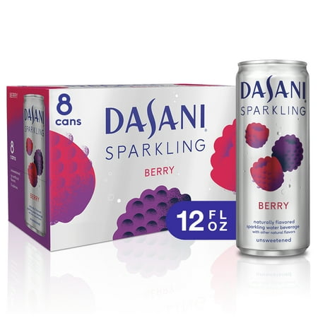 UPC 049000068856 product image for Dasani Sparkling Water, Berry, 12 Fl Oz, 8 Count | upcitemdb.com