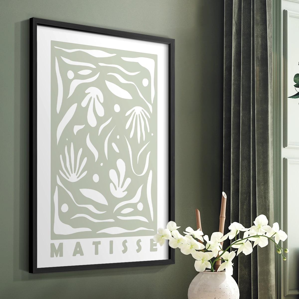 Matisse VII Framed Print - Solid Wood