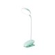 thumbnail image 1 of Wosthever Lámpara de de escritorio redonda, lámparas LED de noche ajustables con alimentación USB, Clip de rotación de 360 grados, Iluminación y accesorios Verde, 1 of 6
