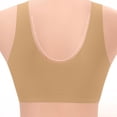 thumbnail image 4 of Levmjia Women's No Wire Bra Push Up Solid Color Underwear Breathable Comfortable Everyday Bra Seamless Underwire Free Bralette Daily Wear, 4 of 6