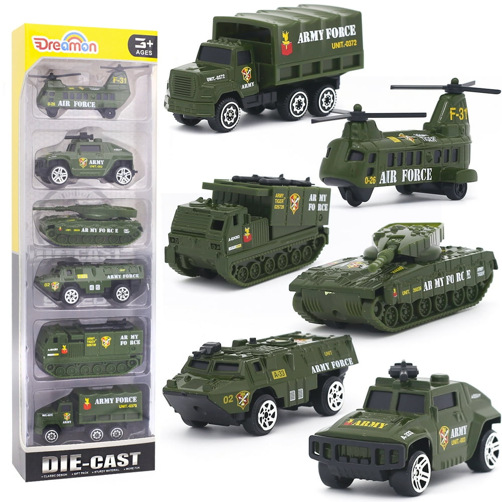 Dreamon Mini Pocket Size Military Play Models Truck Toys Tanks