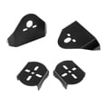 thumbnail image 4 of New Rear Bag Mounting Brackets Upper & Lower Weld On Air Ride Suspension Black, 4 of 6
