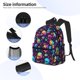 thumbnail image 3 of Balery mushroom Skull star Mochila para Mujeres y Hombres, Mochila Ligera Casual para Viajes, Mochila Clásica Básica para la Universidad, 3 of 6