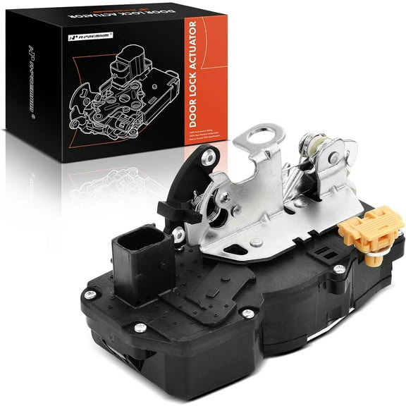 A-Premium Door Latch Lock Actuator Compatible with Cadillac Vehicles - CTS 2008-2014, Sedan, Coupe - Rear Right Passenger Side, Replace# 20825340, 20922247