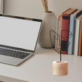 thumbnail image 3 of Abbracc Wooden Base Tea Light Candle Holder Stand Table Party Decorations Black, 3 of 9