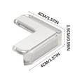 thumbnail image 4 of JGJJUGN Transparent Soft Corner Protectors for Home Furniture, Cushioned Table Edge Guards, Safe Rubber Bumper Pads, Easy Installation, Hazard Prevention, 4 of 5