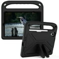 thumbnail image 5 of iPad Mini 7 Case Kids, iPad Mini 6 Case Kids, EVA Handle Kickstand Kids Friendly Case with Shoulder Strap Lightweight Shockproof Protective Case for Apple iPad mini 6 7 8.3",Black, 5 of 6