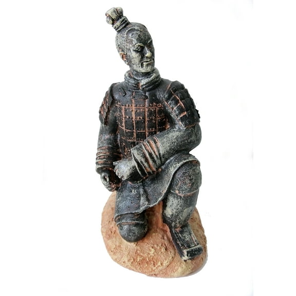 Joice Gift Large Resin Aquarium Ornament Decorations Fish Tank Landscape (Soldier)