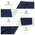 thumbnail image 4 of Akiihool Mens Chinos Pants Men's Classic Fit Flat Front Chino Pant Workout Winter Navy,XL, 4 of 9