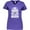Purple, variant on Inktastic Mother's Day Mom a Title Just Above Queen with Crown Women's V-Neck T-Shirt
