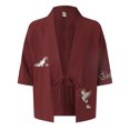 thumbnail image 4 of Mens Embroidery Style National Style Retro Hanfu Japanese Loose Cardigan Coat, 4 of 7