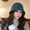 dark green, variant on Version of The New Winter Bucket Hat Women's Lamb Wool Warm Basin Hats Solid Color Simple and Elegant Dome Panama Bob Cap