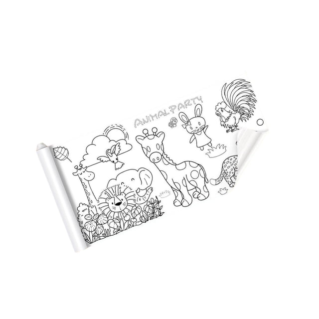 tredstone Portable Children Drawing Roll Art Coloring Poster Student Children A