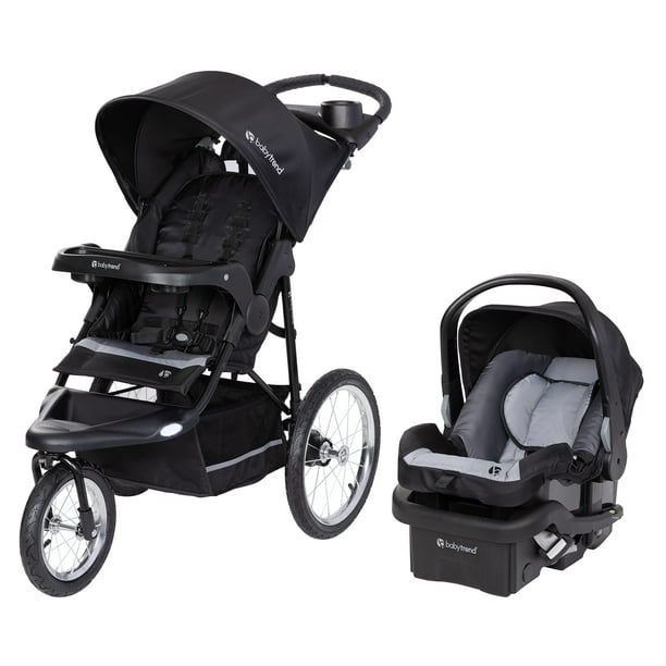 Sistema de viaje Baby Trend Expedition® Jogger con asiento infantil para automóvil EZ-Lift™, Dash Black