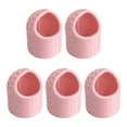 thumbnail image 2 of Dserhfy 5Pcs Sewing Finger Cover Anti-Puncture Protection Long Nail Ergonomic Anti-Slip Texture Sewing Needle Guard, 2 of 8