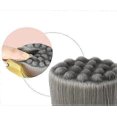 thumbnail image 5 of Bamboo Charcoal Fiber Face Brushes Soft Facial Cleanser Facial Skin Care Tool pore cleaner Exfoliate Brush Bamboo Handle (gray), 5 of 5