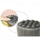thumbnail image 5 of Bamboo Charcoal Fiber Face Brushes Soft Facial Cleanser Facial Skin Care Tool pore cleaner Exfoliate Brush Bamboo Handle (gray), 5 of 5