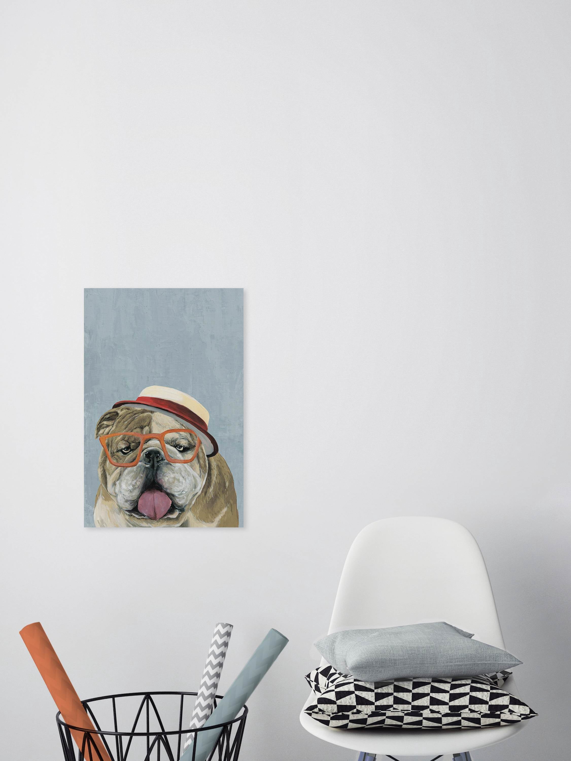 Marmont Hill "The Don of Dogs" Painting Print on Wrapped Canvas