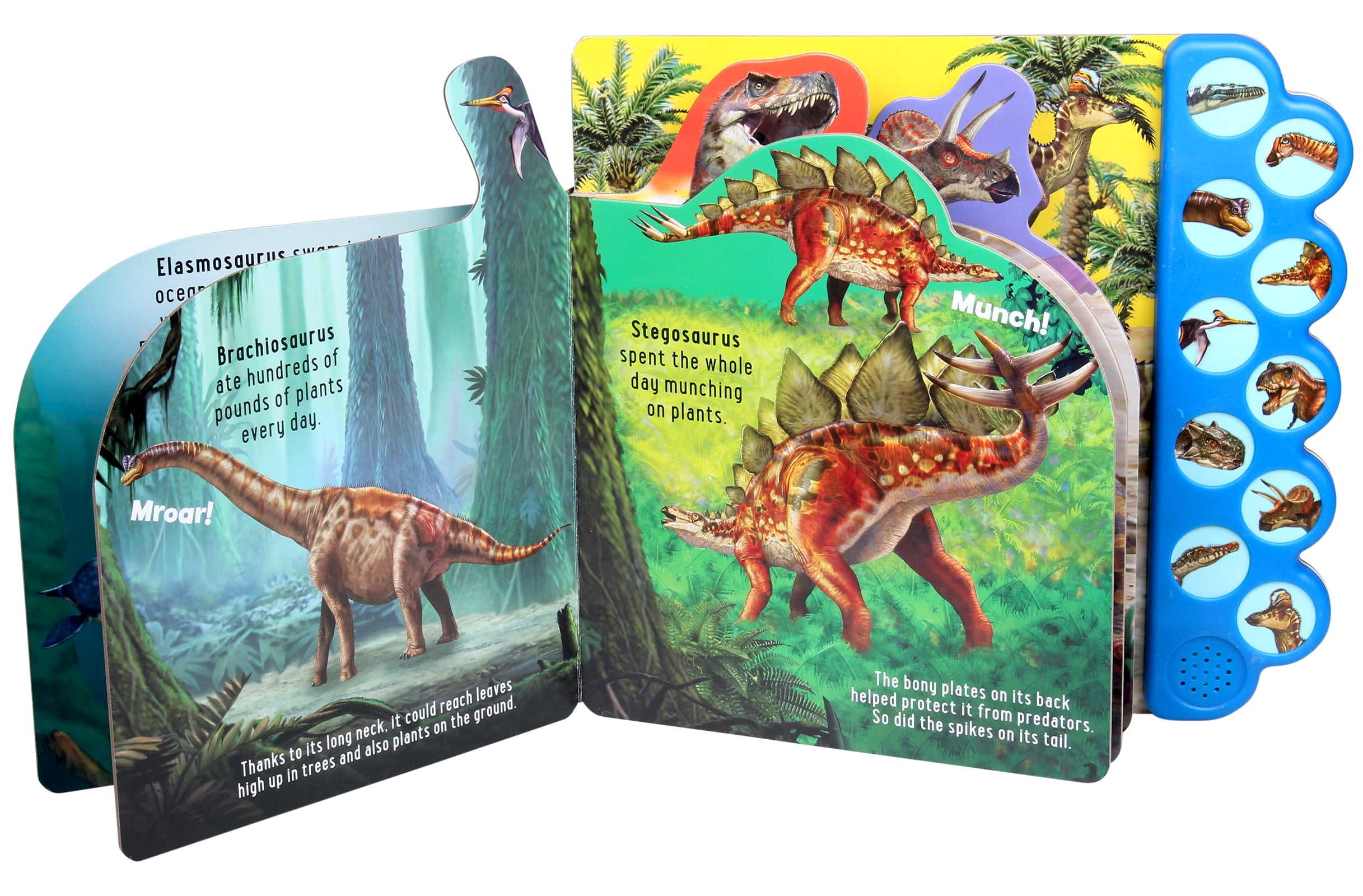 10-Button Sound Books: Discovery: Rumble with the Dinosaurs! (Board book) -  Walmart.com