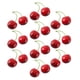 thumbnail image 1 of 10 pares Artificial Cherry Poly Foams Simulación de cereza Decoración de la cereza, 1 of 4