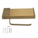 thumbnail image 1 of Toilet Paper Holder, Stable Floating Towel Holder Easy Installation With Shelf For Kitchen ANGGREK Otros, 1 of 8