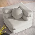 thumbnail image 2 of Modular Lounge Corner Chair, Tufted, Brown, Velvet, Living Room Lounge Cafe Lobby Hospitality Restaurant, Modern Contemporary, HB37187, 2 of 10
