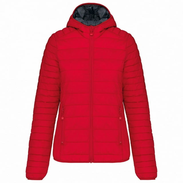 Kariban Womens Lightweight Hooded Padded Jacket