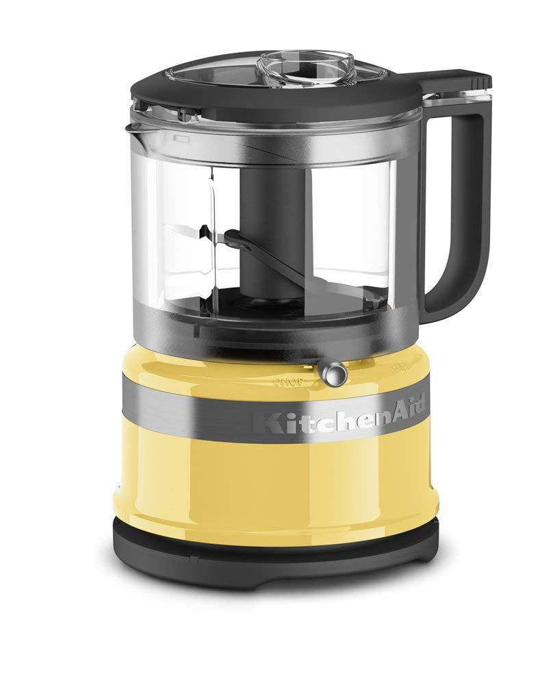 KitchenAid Refurbished 3.5Cup Mini Food Processor Majestic Yellow