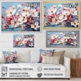 thumbnail image 4 of Designart "Bouquet Of Dogwood Blooms IV" Dogwood Floater Framed Canvas Art Print, 4 of 5