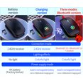 thumbnail image 2 of Silent Wireless Mouse Charging Bluetooth Luminous Computer Accessories Office-C battery version, 2 of 7